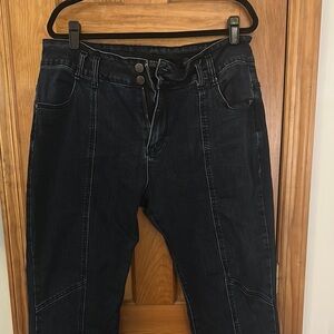 City Chic Women's Straight Leg Jeans - Dark Blue